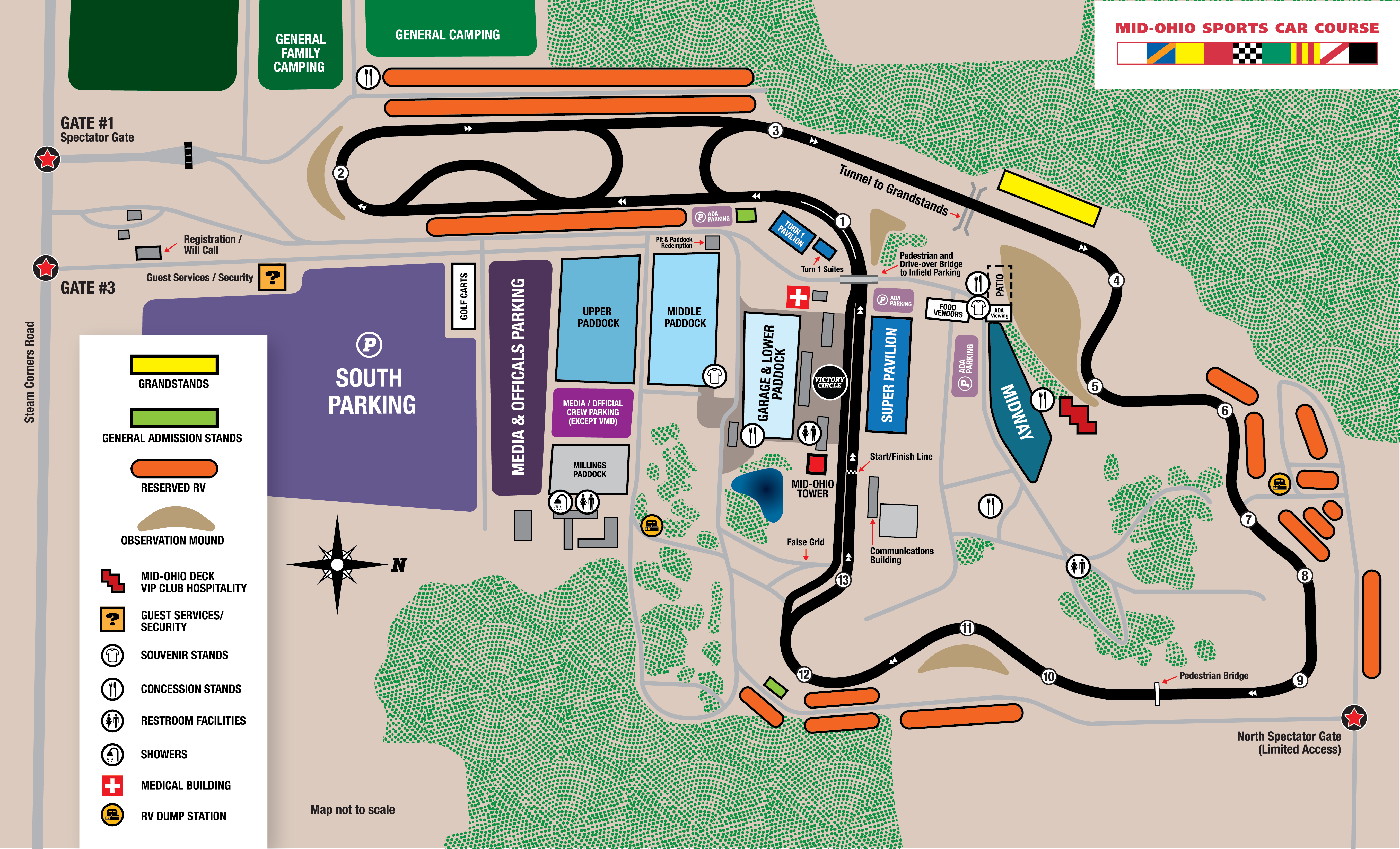 Circuit map